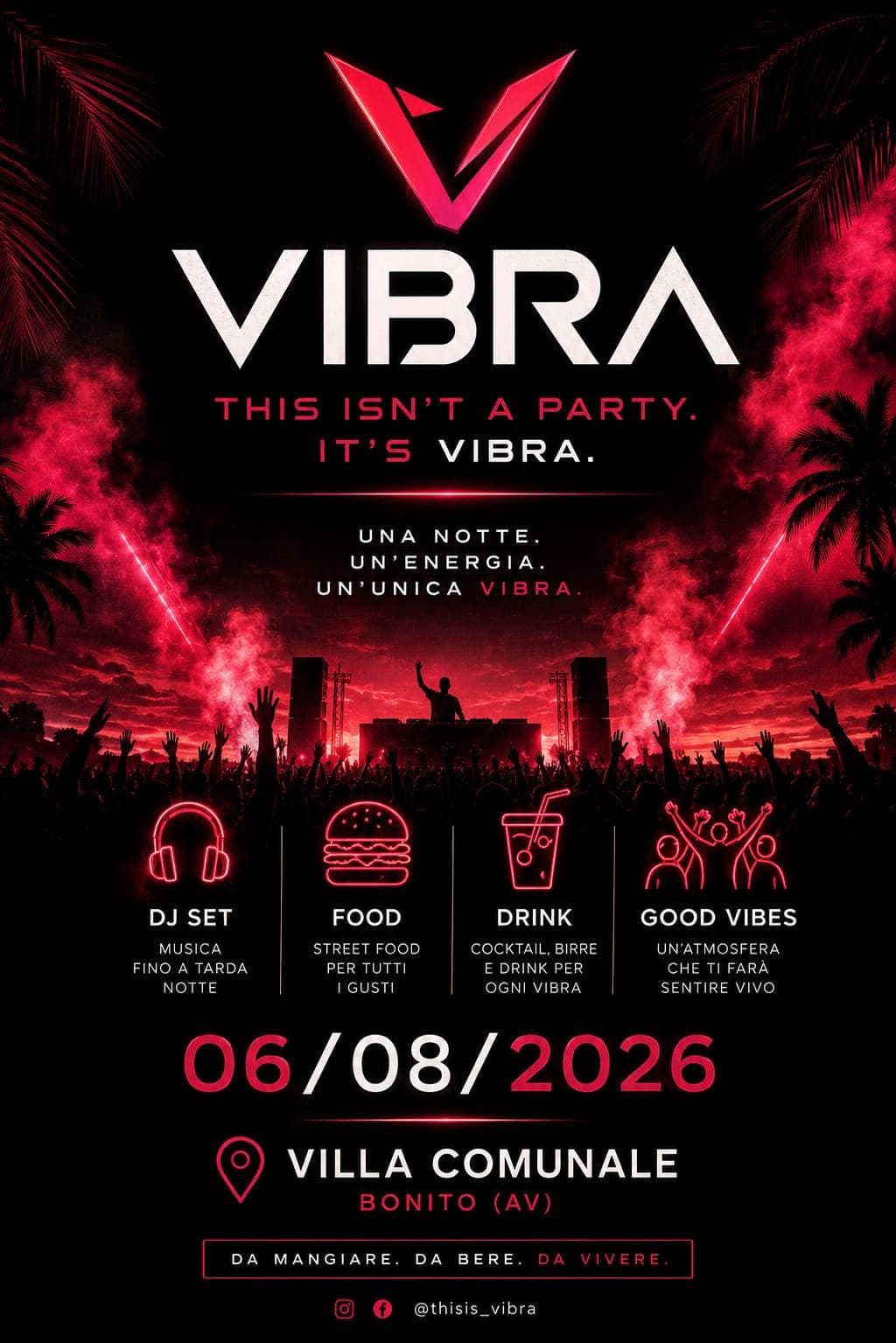 VIBRA🇧🇷🔥 — Villa comunale Bonito Irpino, Bonito