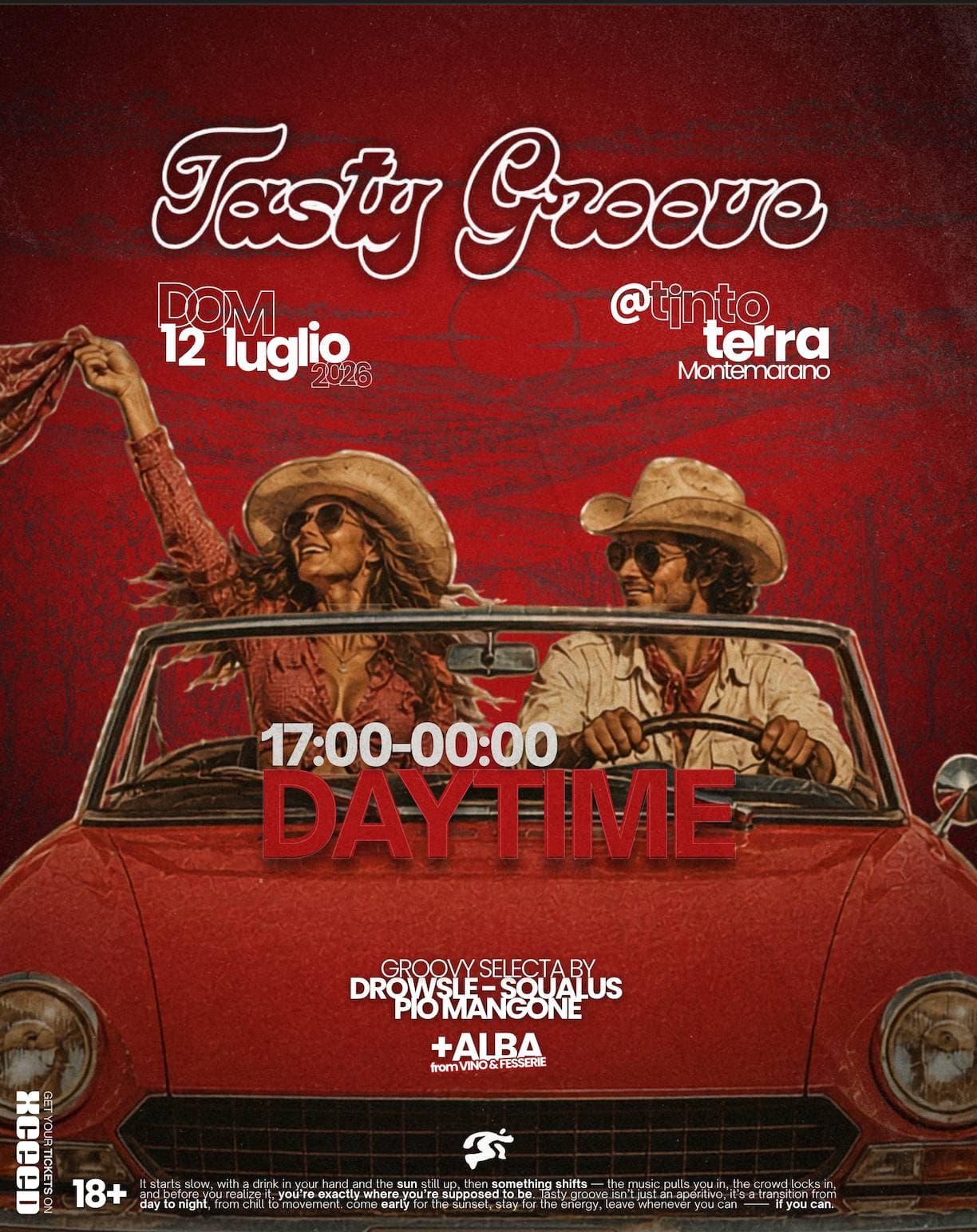 Tasty Groove — Tinto Terra - Cantina Giovanni Molettieri, Montemarano