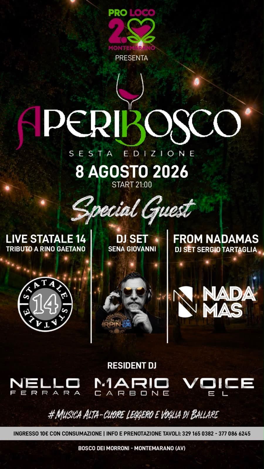 AperiBosco β Bosco dei Morroni Montemarano , Montemarano