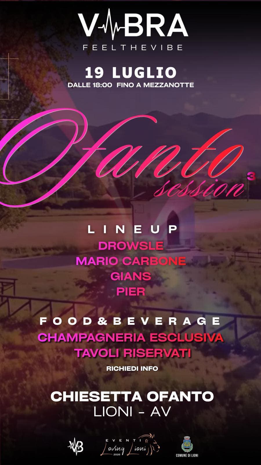 OFANTO SESSION3 — CHIESETTA OFANTO LIONI, Lioni